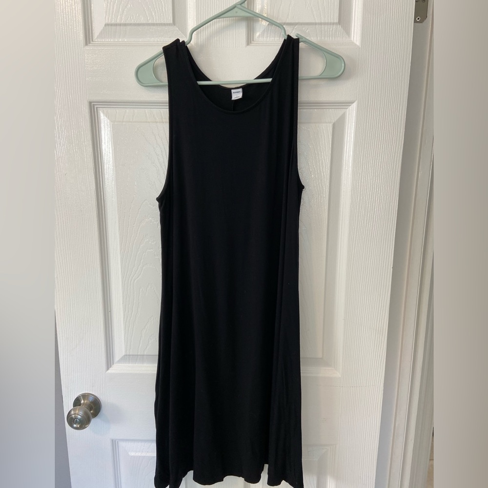 Black dress size large from Old Navy